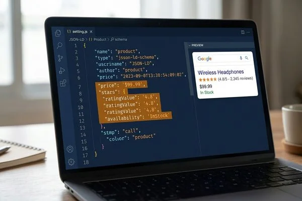 E-commerce SEO example