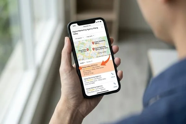 Local SEO example